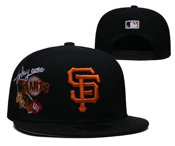 San Francisco Giants Stitched Snapback Hats 021